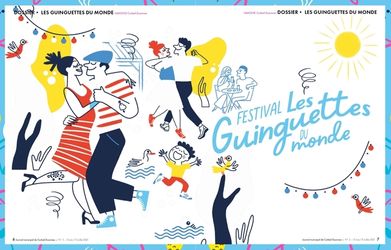 Festival LES GUINGUETTES DU MONDE – 3 et 4 juillet 2021 – à Corbeil-Essonnes (91)